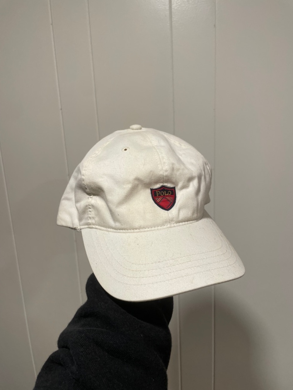 Polo White Baseball Cap